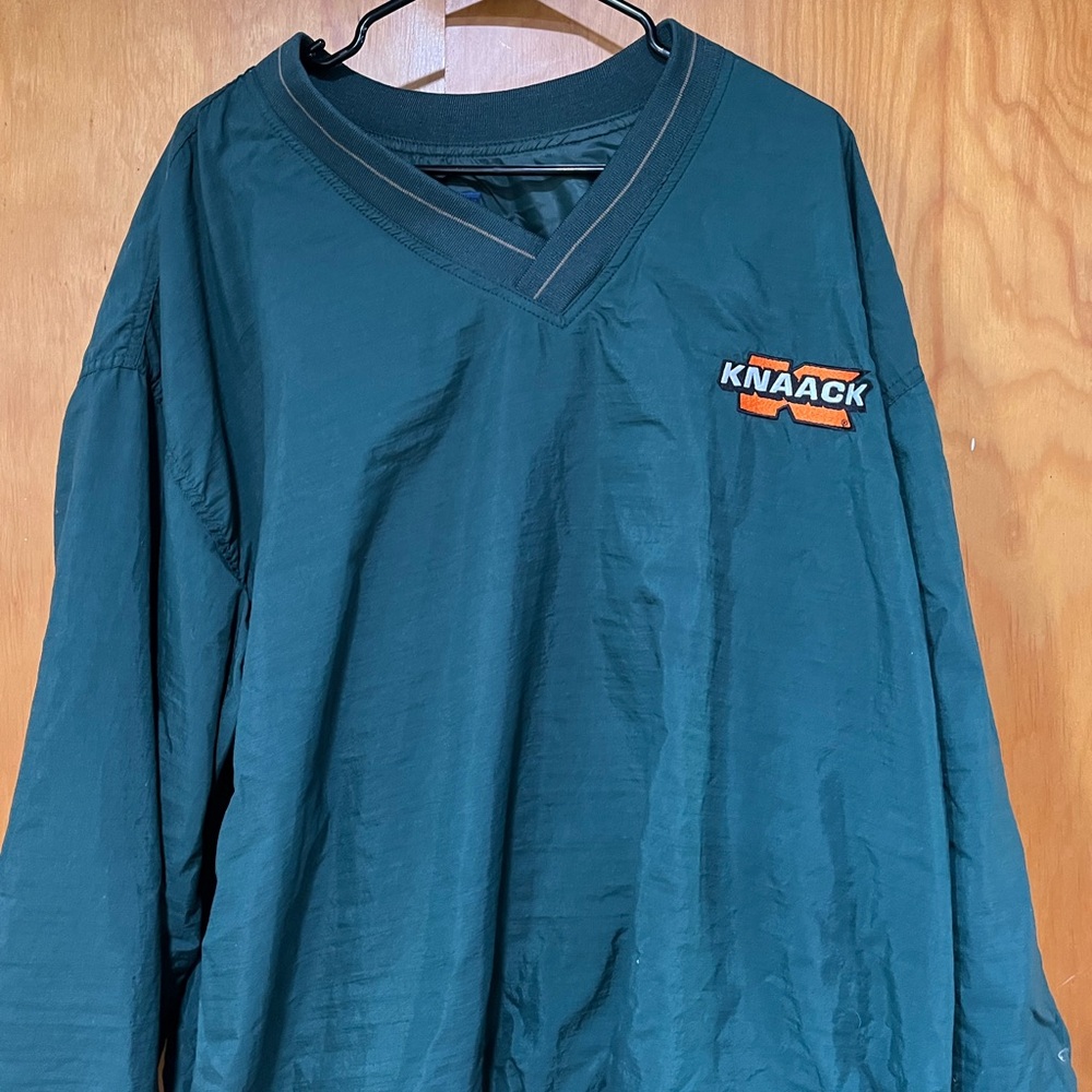 Vintage KNAACK Green V-Neck Pullover